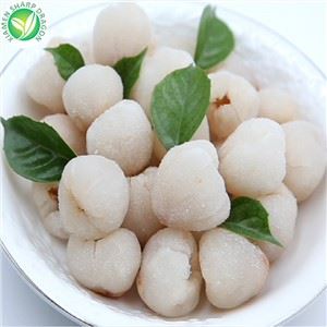Αποφλοιωμένο lychee σε κατεψυγμένο